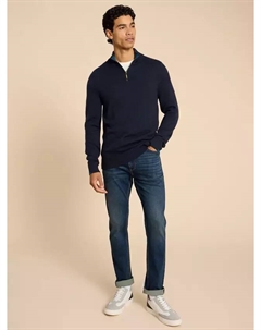 Джемпер Newport Merino Funnel Neck, темно-синий White stuff