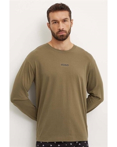 Лонгслив, зеленый Hugo
