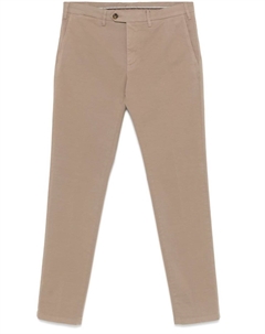 Зауженные брюки, коричневый Canali