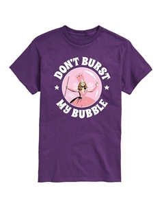 Мужская футболка с рисунком «Волшебник страны Оз» Don't Burst My Bubble, фиолетовый Licensed character