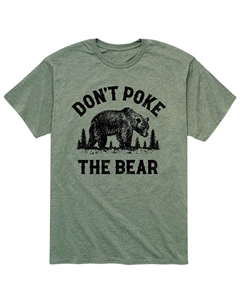 Мужская футболка Dont Poke The Bear, цвет Heather Military Green Licensed character