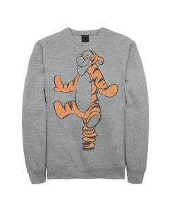 Мужской свитшот Disney's Winnie The Pooh Tigger с художественным эскизом, цвет Athletic Heather Licensed character