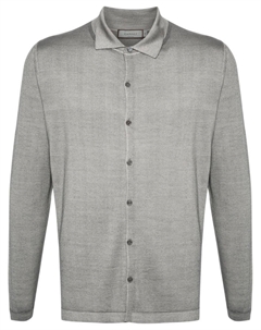 Рубашка тонкой вязки, серый Canali