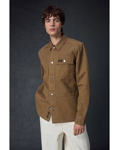 Брезентовая куртка, 100% хлопок, верхняя рубашка, серый Next