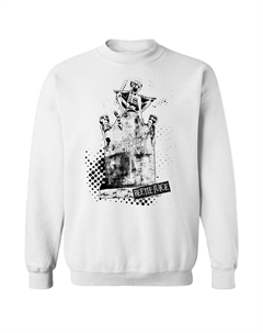 Мужской свитшот с рисунком «Здесь лежит Бетельгейзе», белый Licensed character