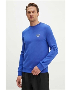 Толстовка Sweat Rider из хлопка, синий A.p.c.