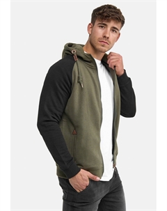 Толстовка ARBUTUS, темно-зеленый Indicode jeans