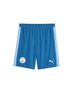 Коллекция домашней формы Manchester City, повседневные шорты для мужчин, светло-голубые, светло-голубой Puma