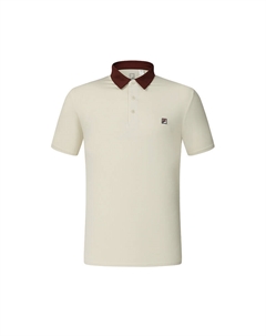 Рубашка поло мужская кремовая, кремовый Fila