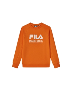 Толстовка мужская оранжевая, оранжевый Fila