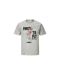 Футболка мужская серая, серый Converse