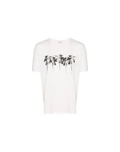 Футболка мужская белая, белый Saint laurent