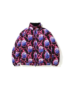 Bape пуховик мужской, красный A bathing ape®