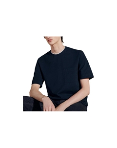 Футболка мужская темно-синяя Hermes, темно-синий Hermès