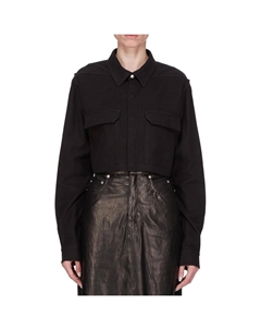 Рубашка мужская черная, черный Rick owens