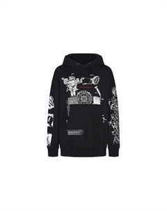 Толстовка мужская черная, черный Givenchy