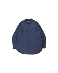 Рубашка мужская, синий A bathing ape®