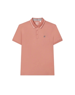 Рубашка поло мужская светло-оранжевая пудра, оранжевый Fila