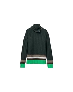 Свитер мужской Оливково-зеленый Hermes, оливково-зеленый Hermès