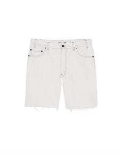 Повседневные шорты мужские серые/белые, серый Saint laurent