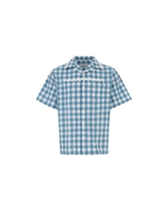 Рубашка мужская гипер бирюзовая, бирюзовый Prada