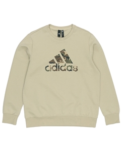 Толстовка мужская пастельно-желтая, светло-желтый Adidas