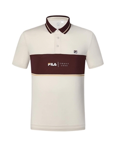 Рубашка поло мужская кремовая, кремовый Fila