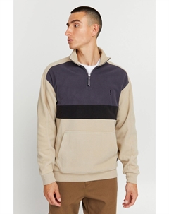 Пуловер Troyer SDCarl HalfZip SW 21107109, коричневый Solid