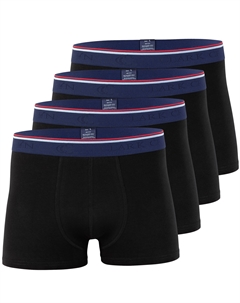 Боксеры Modal Boxershorts 4 шт, черный Clark crown