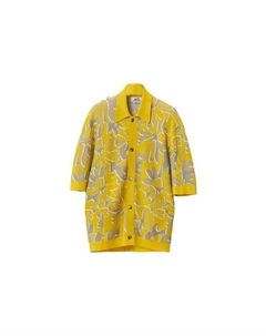 Рубашка мужская желтая Hermes, желтый Hermès