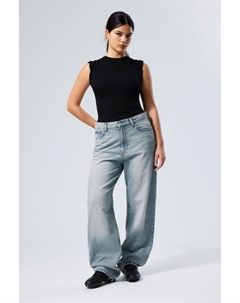 Свободные джинсы галактика, синий Weekday