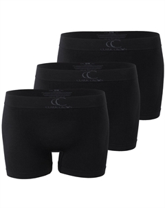 Боксеры Boxershorts-Pant 3 шт, черный Clark crown