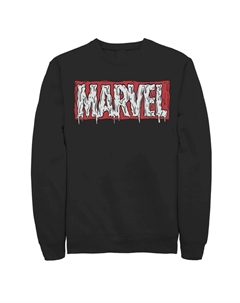 Мужской свитшот с логотипом Marvel Melting Drip Licensed character