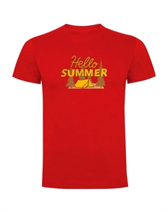 Футболка Hello Summer, красный Kruskis