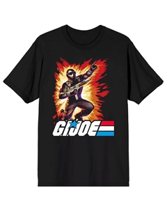 Мужские костюмы G.I. Футболка в стиле ретро Joe Snake Eyes Licensed character