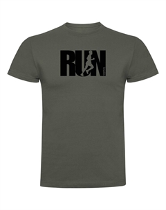 Футболка Word Run, зеленый Kruskis