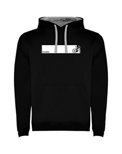 Худи Frame Bike Two-Colour, черный Kruskis
