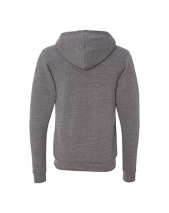 Толстовка Triblend из губчатого флиса с молнией во всю длину Bella+canvas