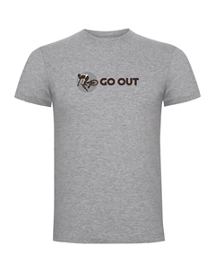 Футболка Go Out, серый Kruskis