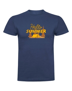 Футболка Hello Summer, синий Kruskis