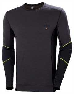 Лонгслив Longsleeve, черный Helly hansen
