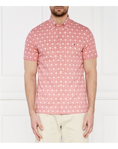 Рубашка MINI PALM Slim Fit stretch, роза Tommy hilfiger