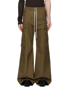 Брюки-карго Porterville Cargobelas цвета хаки, Bean Rick owens