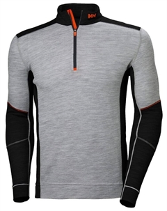 Лонгслив Longsleeve, серый Helly hansen