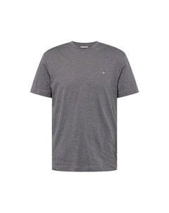 Классическая футболка Shirt, пятнистый серый Gant