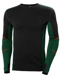 Лонгслив Longsleeve, зеленый Helly hansen