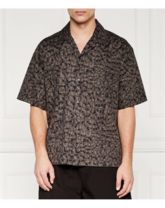 Рубашка Egeeno Oversize fit, черный Hugo