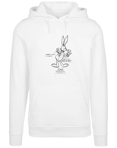 Пуловер Looney Tunes Bugs Bunny White Belly, белый F4nt4stic