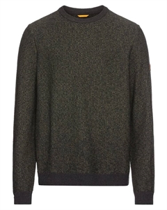 Пуловер Strick aus einem Baumwollmix, цвет blattgrün Camel active