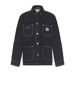 И Пальто для работы, цвет Black Heavy Stone Wash Carhartt wip